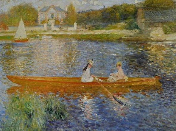 雷诺阿追逐阳光的少年