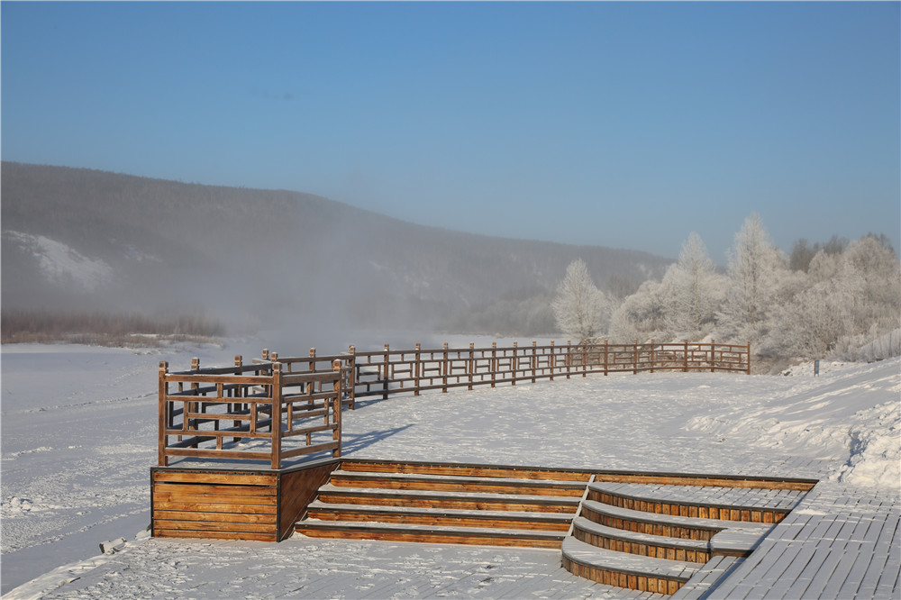 "中国最冷小镇"呼中最低气温跌破零下40摄氏度