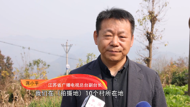 江苏省广播电视总台副台长 蒋小平:我们在(拍摄地)10个村所在地,都有