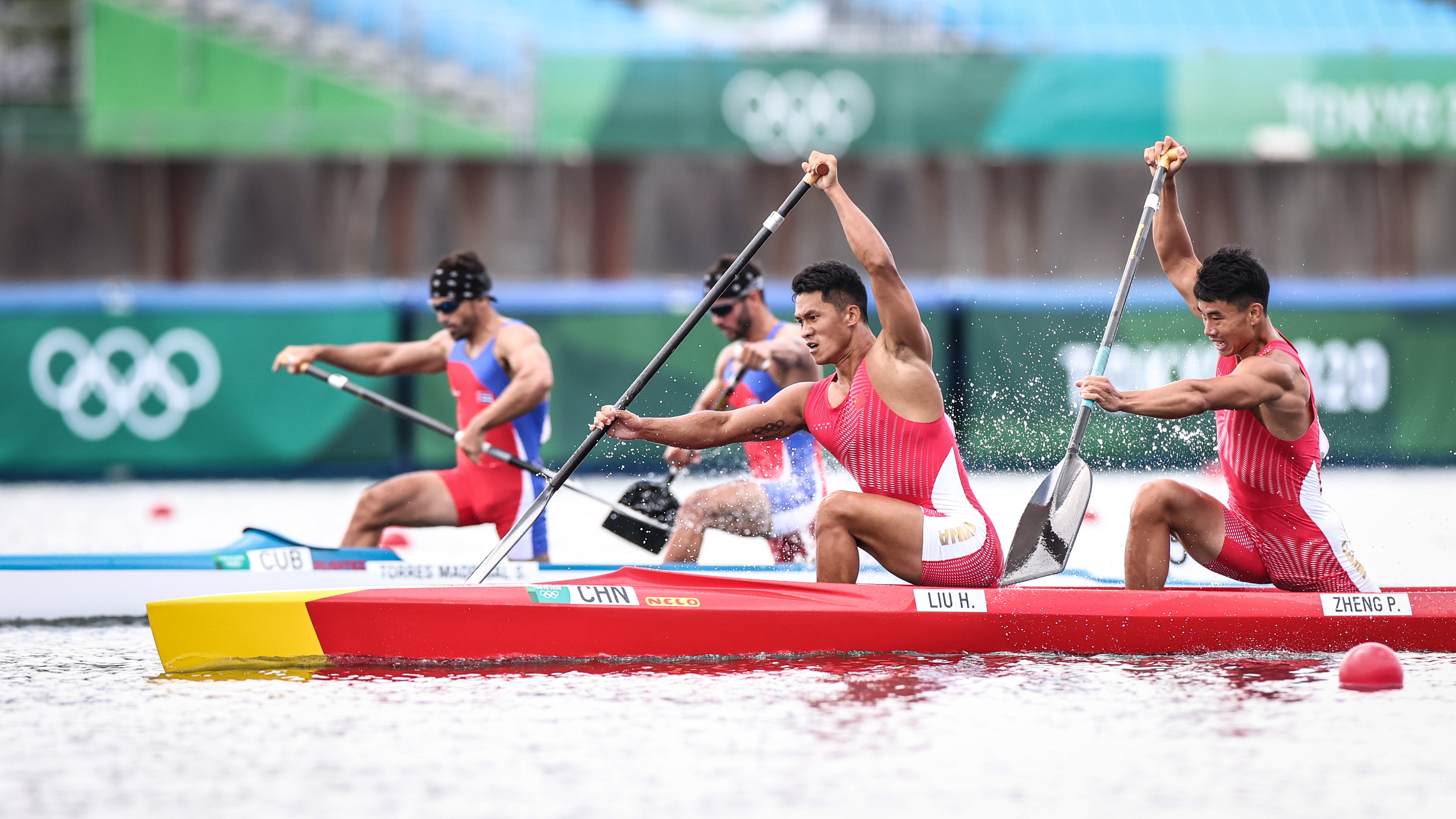 东京奥运会东京奥运会皮划艇静水比赛开桨中国选手全部晋级半决赛