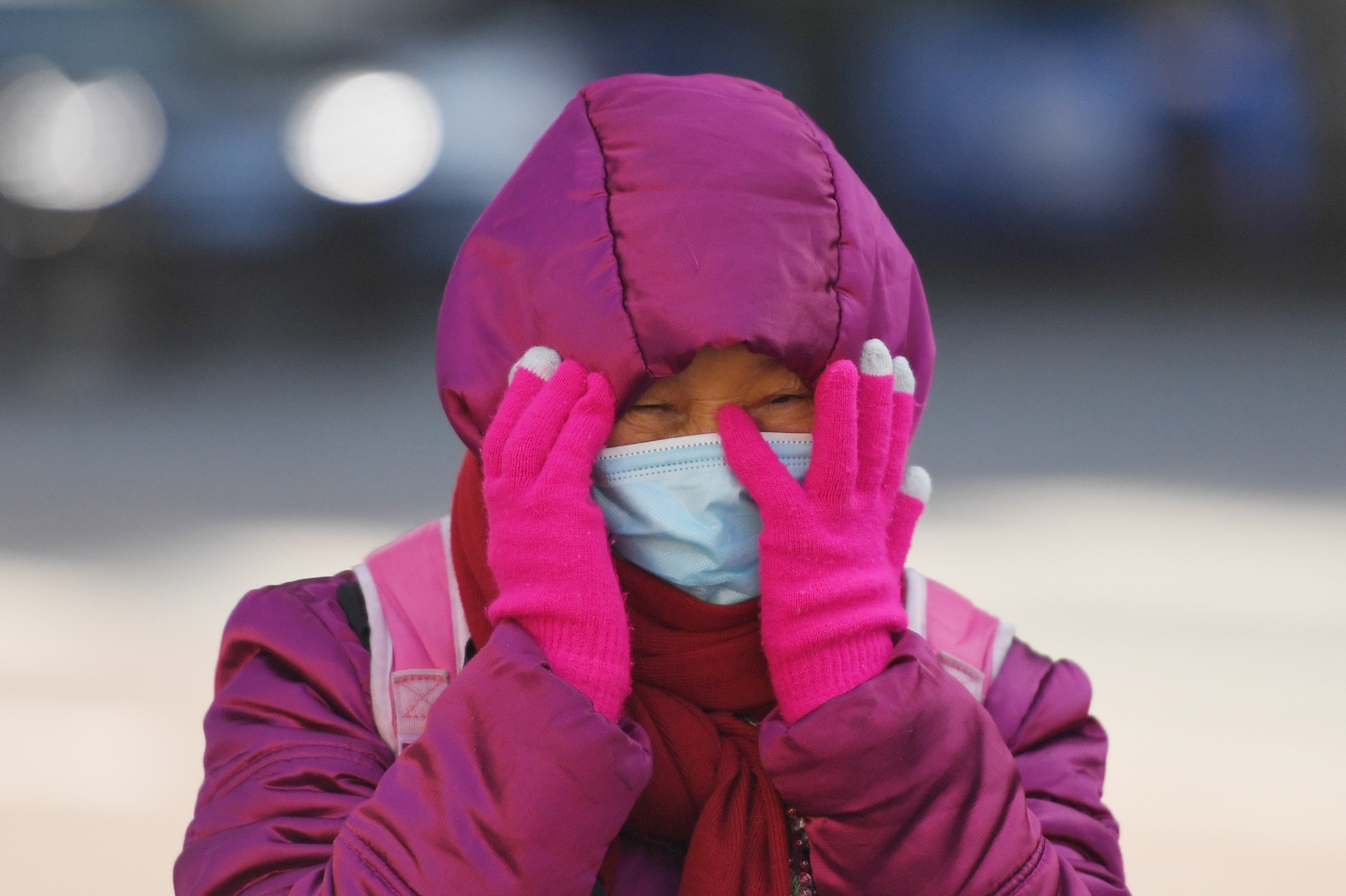 寒潮来袭捂严实出街