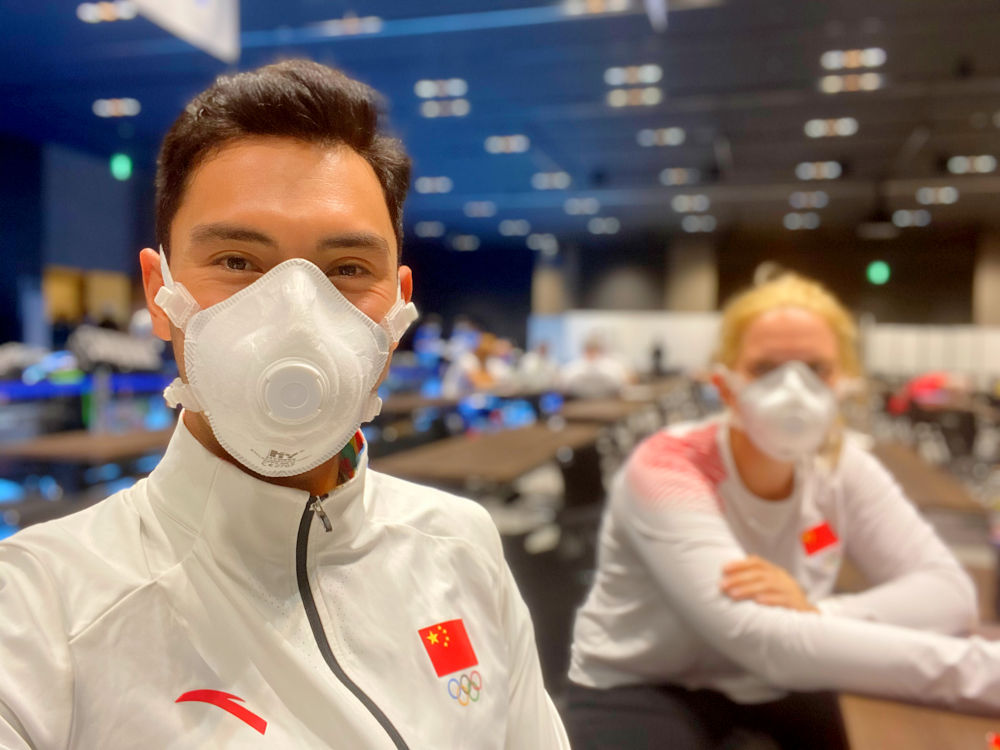 东京奥运会华天抵达东京备战完成99