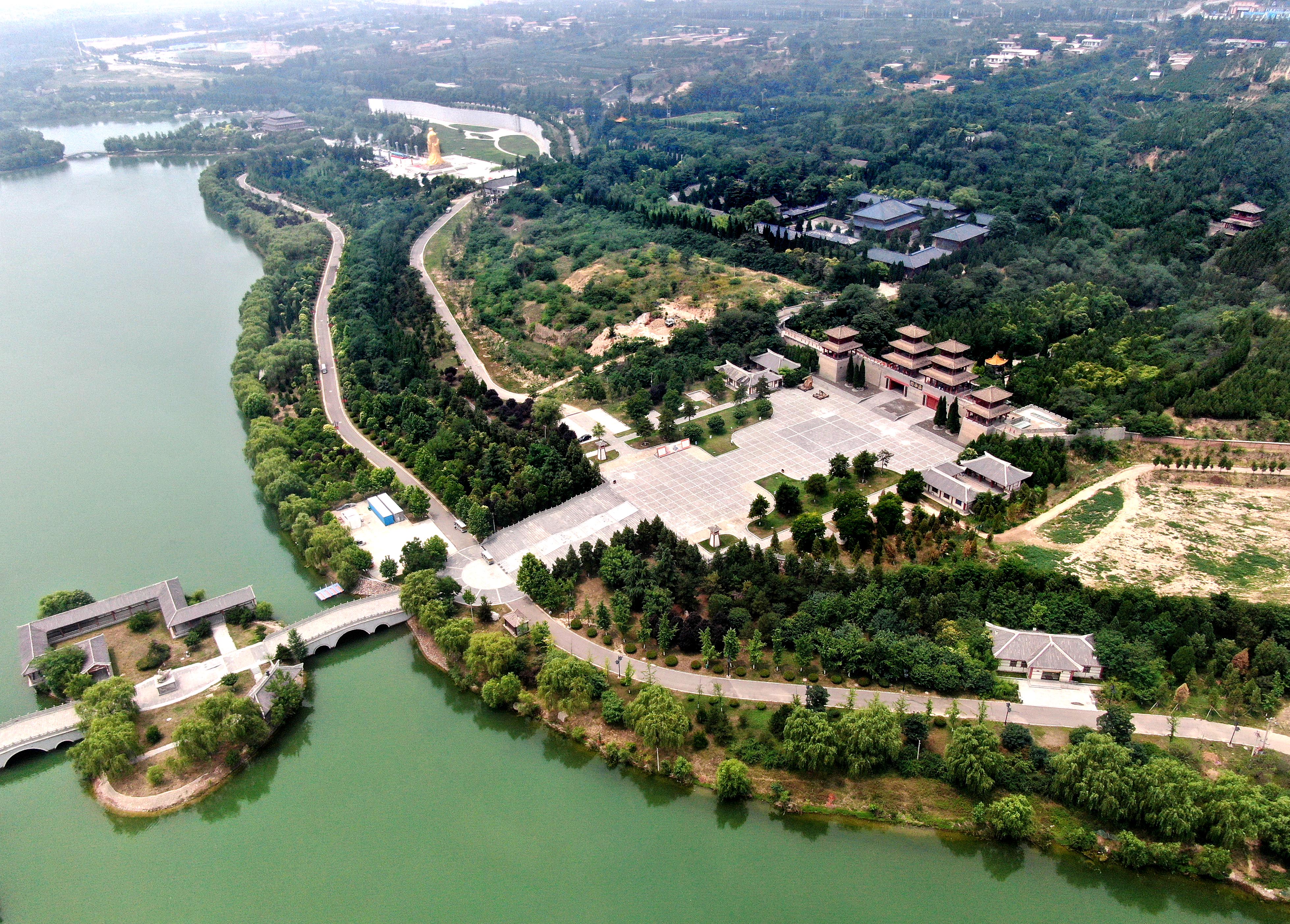 黄河文化纪行丨vr全景照片函谷关