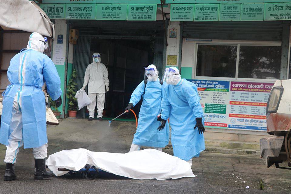 尼泊尔新增新冠肺炎确诊病例2856例 累计确诊158089例