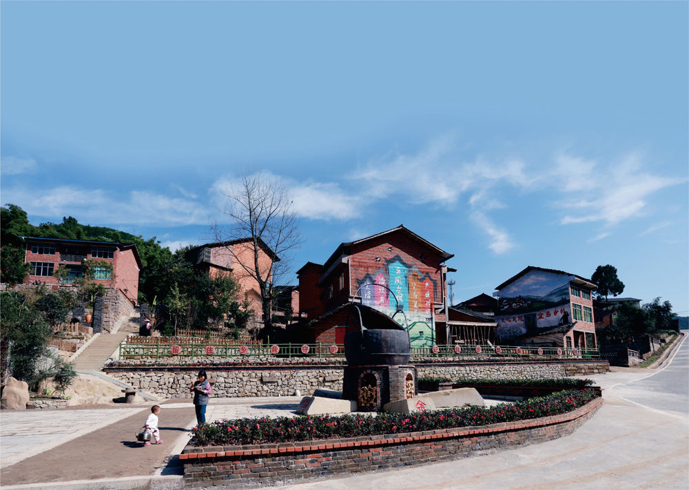 四川达州通川美丽庭院受游客热捧