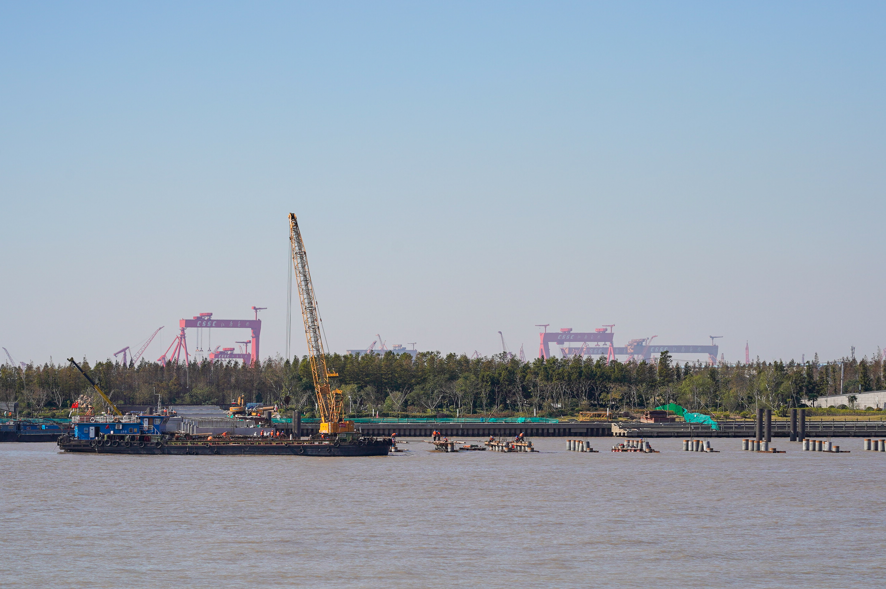 保护母亲河长江口建首个联合执法基地