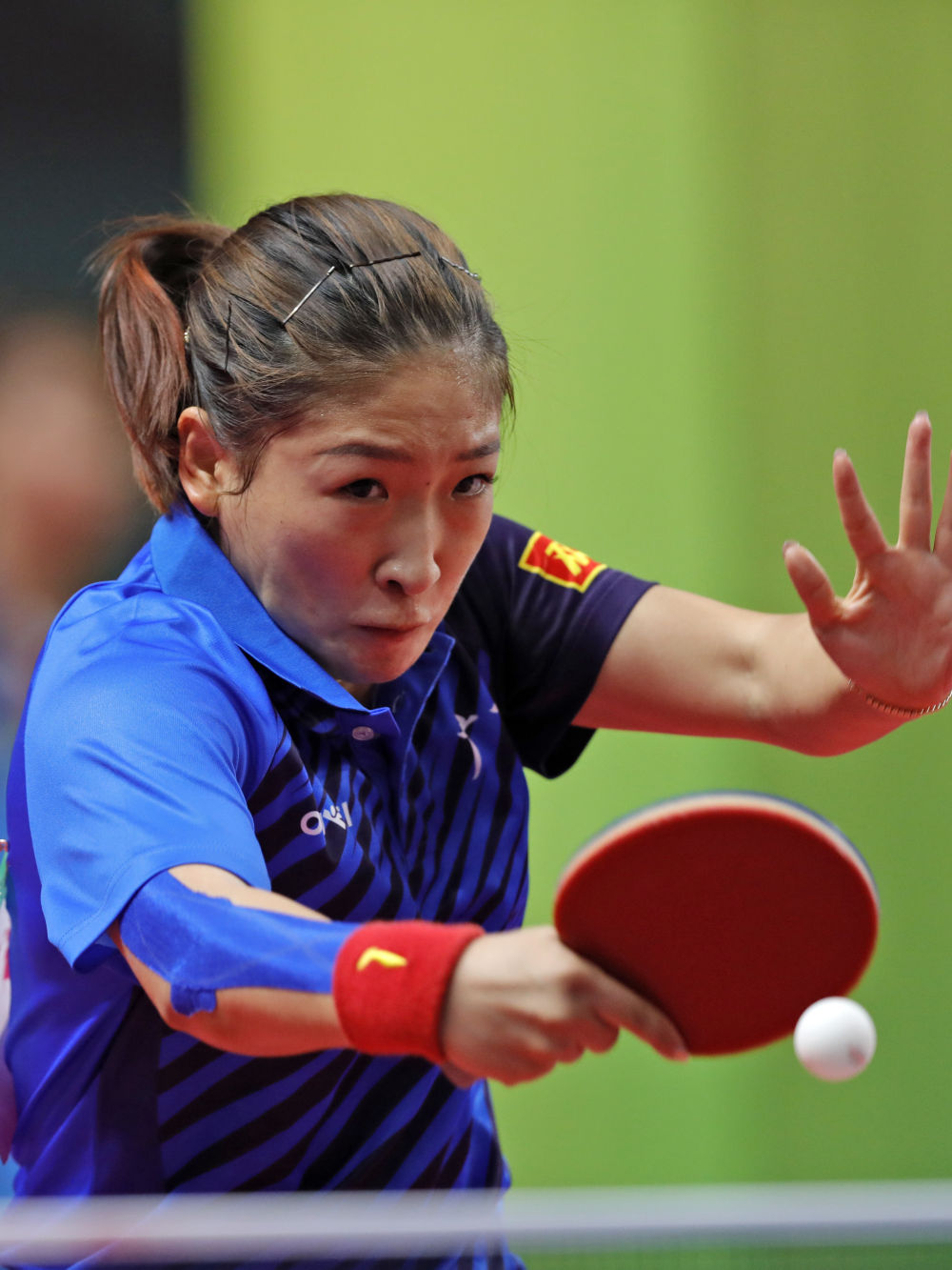 乒乓球全运会资格赛女团广东队晋级决赛