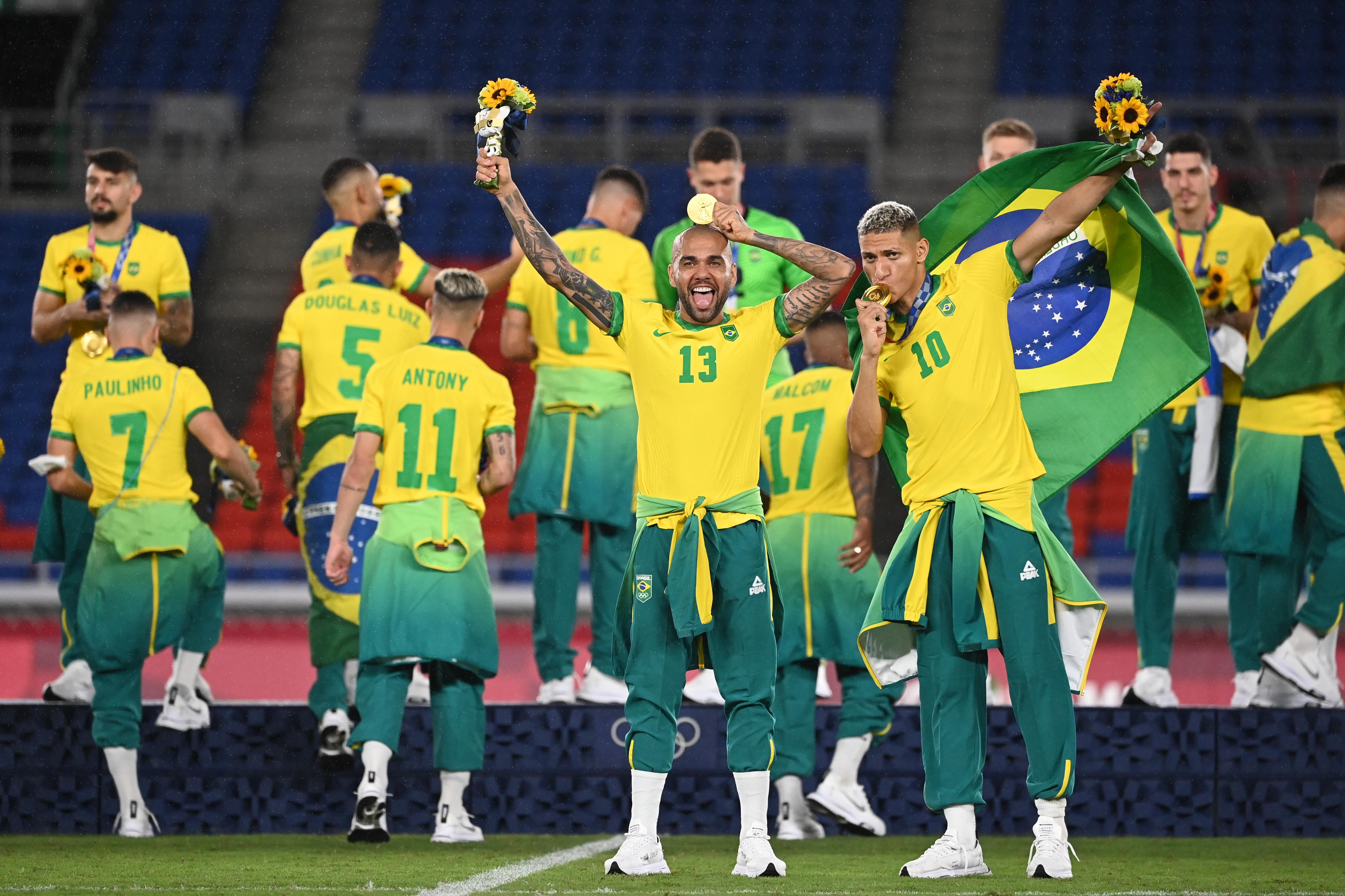 巴西国家男子足球队图片