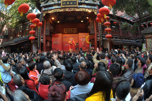 2020长沙火宫殿城大庙会启幕迎客