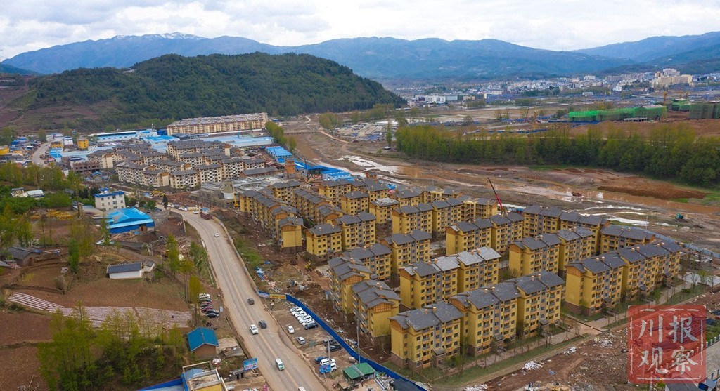 图集四川最大易地扶贫安置点长啥样高清航拍带你看