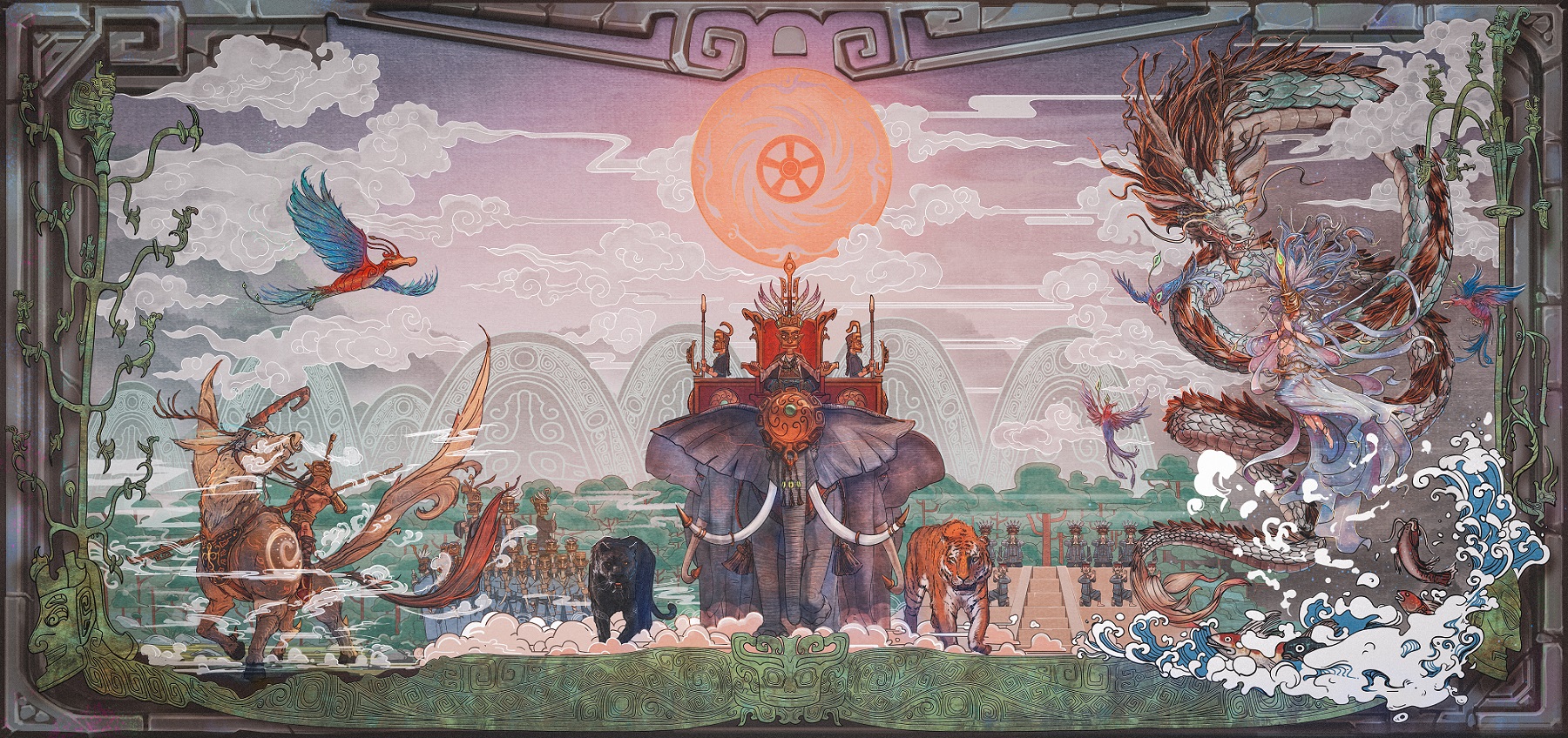 我想到古蜀国的那个时候,它可能生活中不光是祭祀,它可能是一个王国.