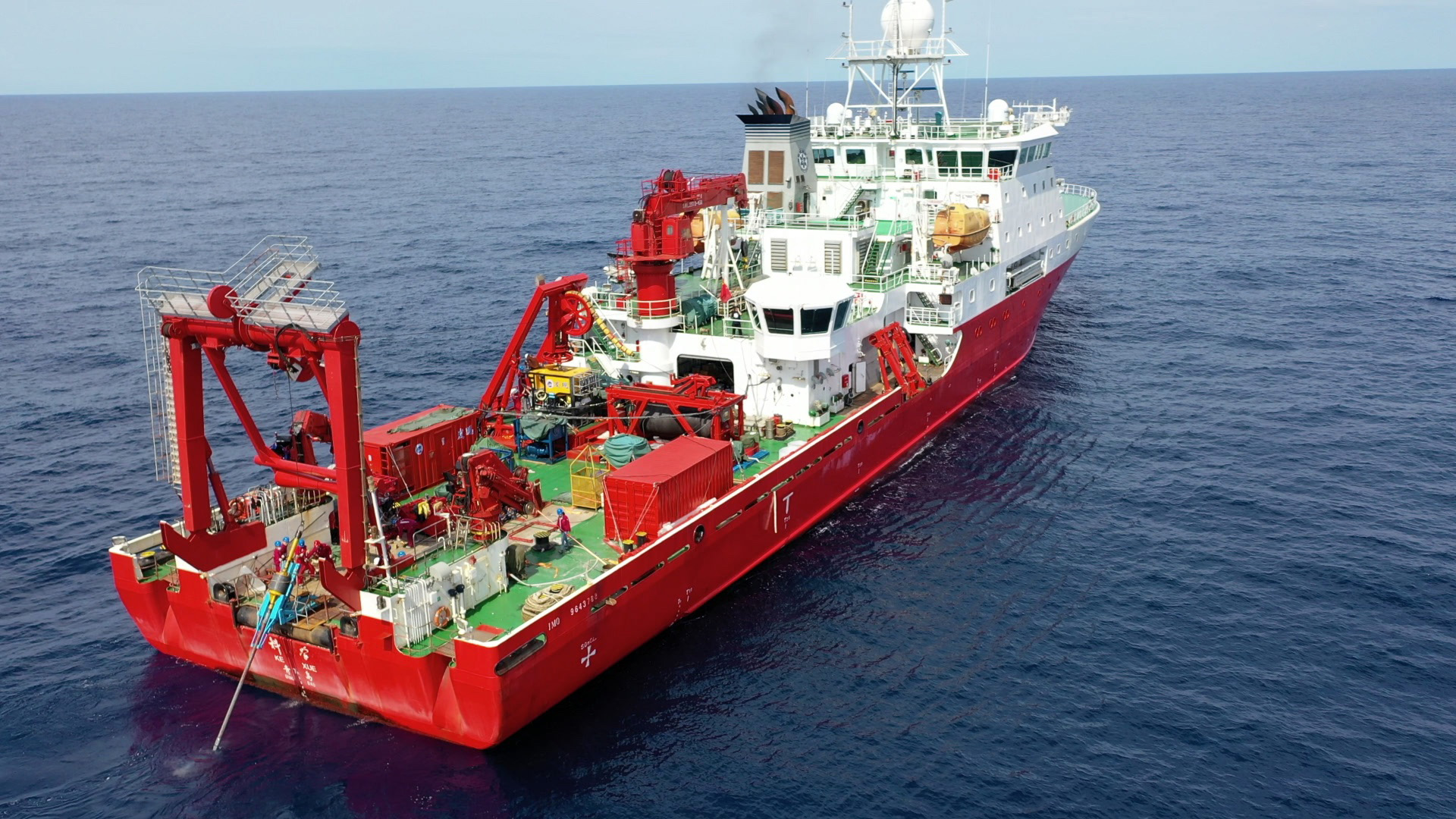 据参与本次科考的中科院海洋所副研究员王敏晓介绍