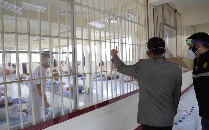 67泰国监狱新增新冠肺炎确诊病例1219例
