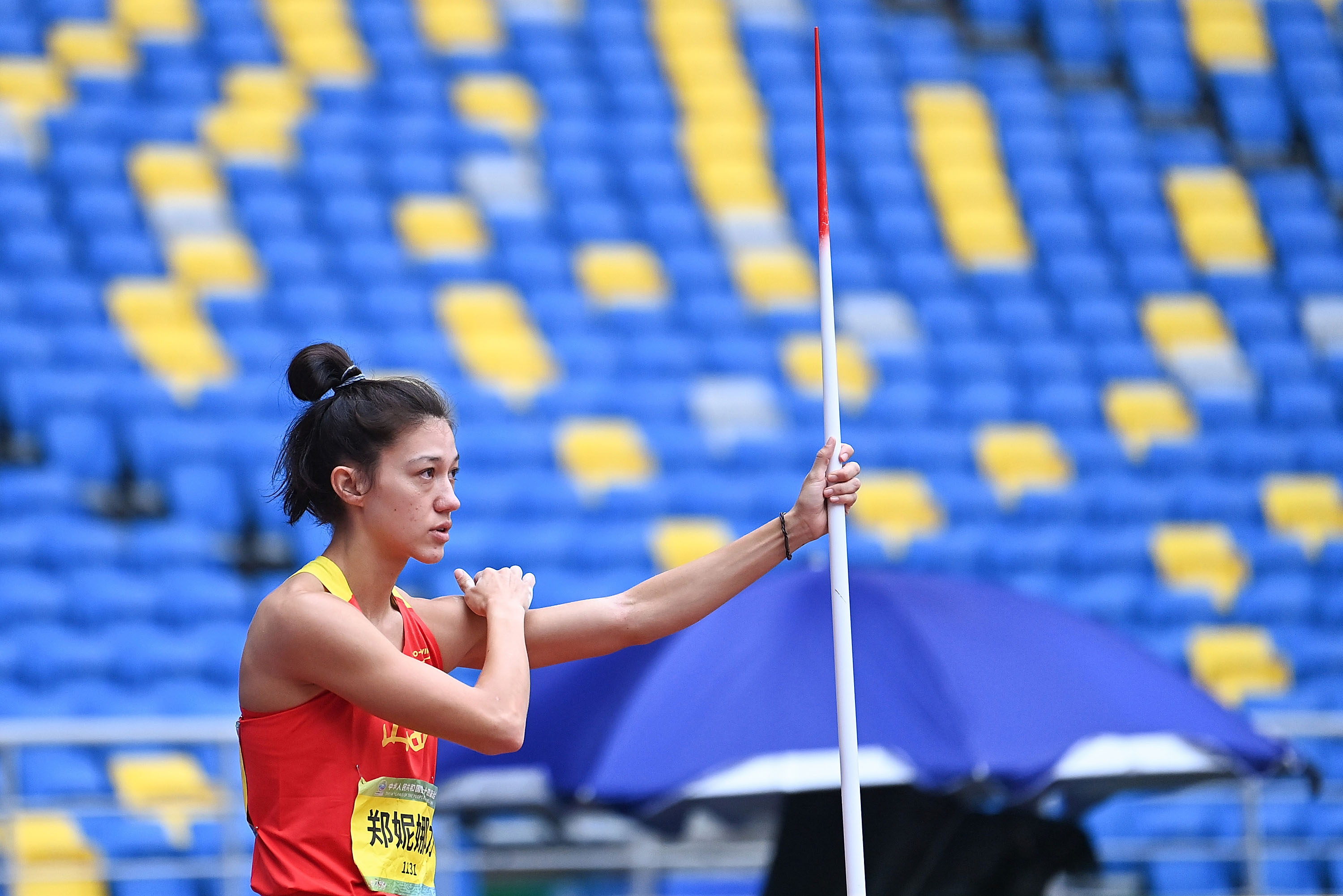 全运会郑妮娜力七项全能夺冠期待明年亚运夺冠