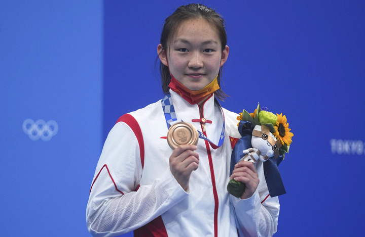 东京奥运会两破亚洲纪录李冰洁摘铜感谢跑马魔鬼训练