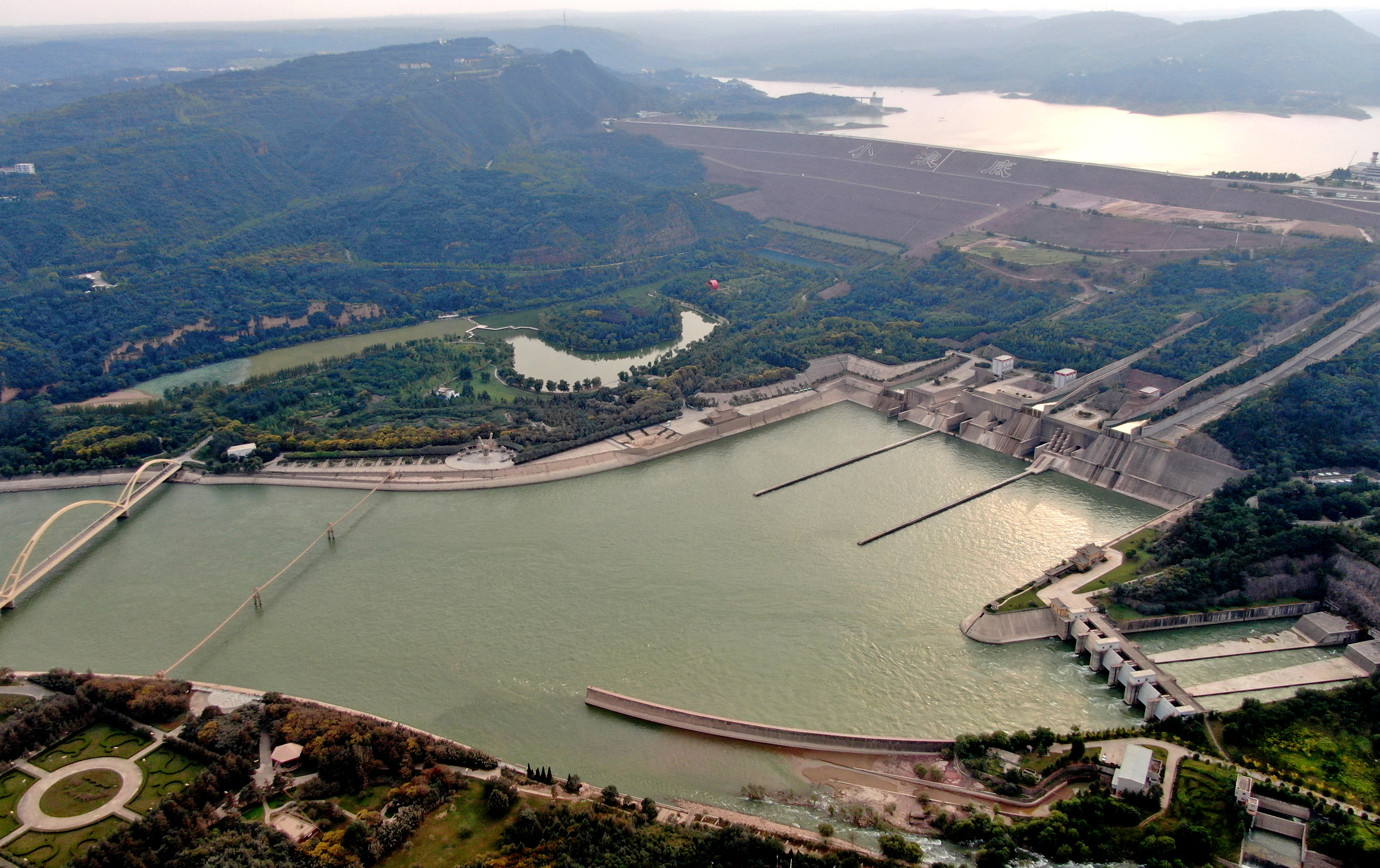 小浪底北岸灌区图片