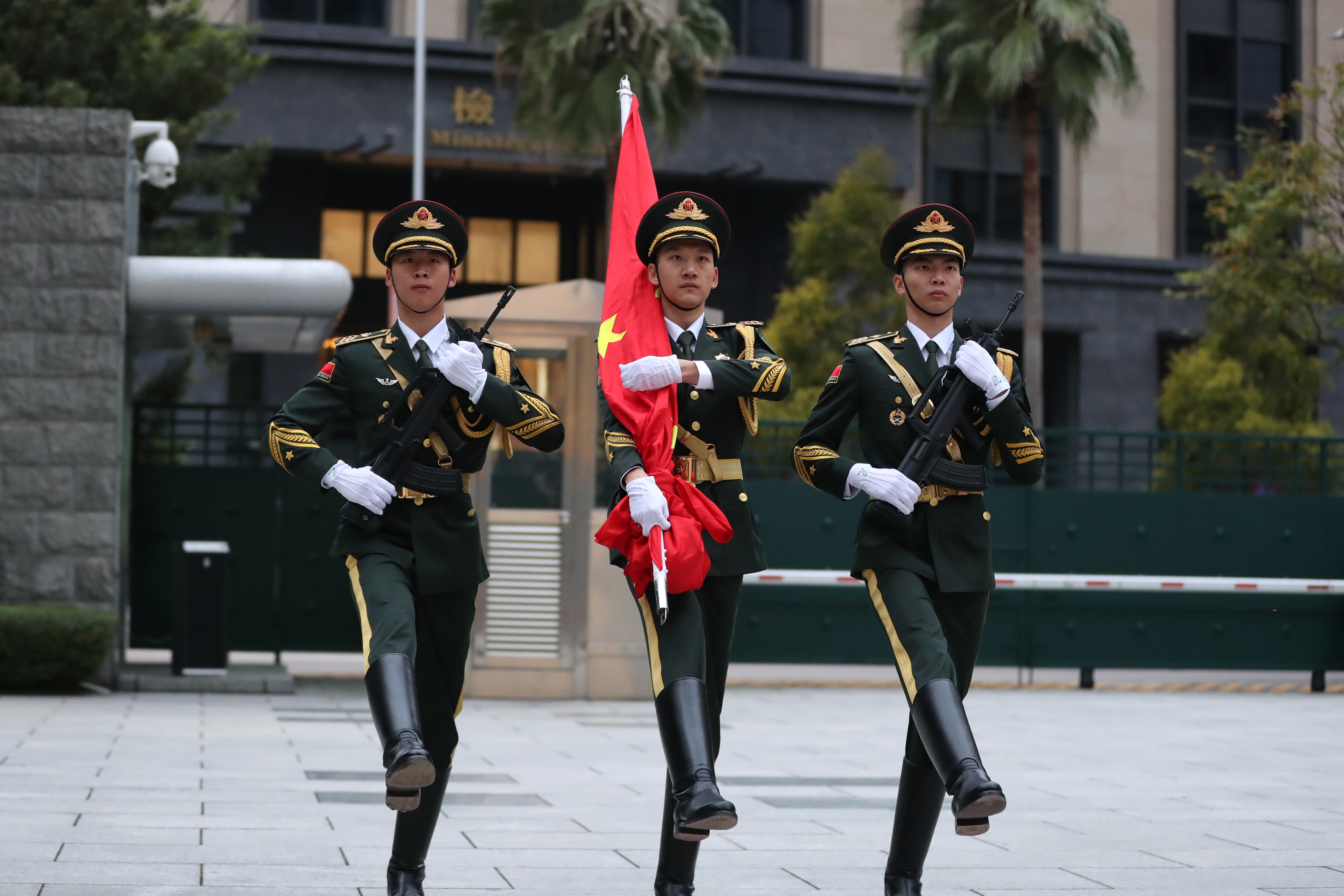 澳门仪仗队图片