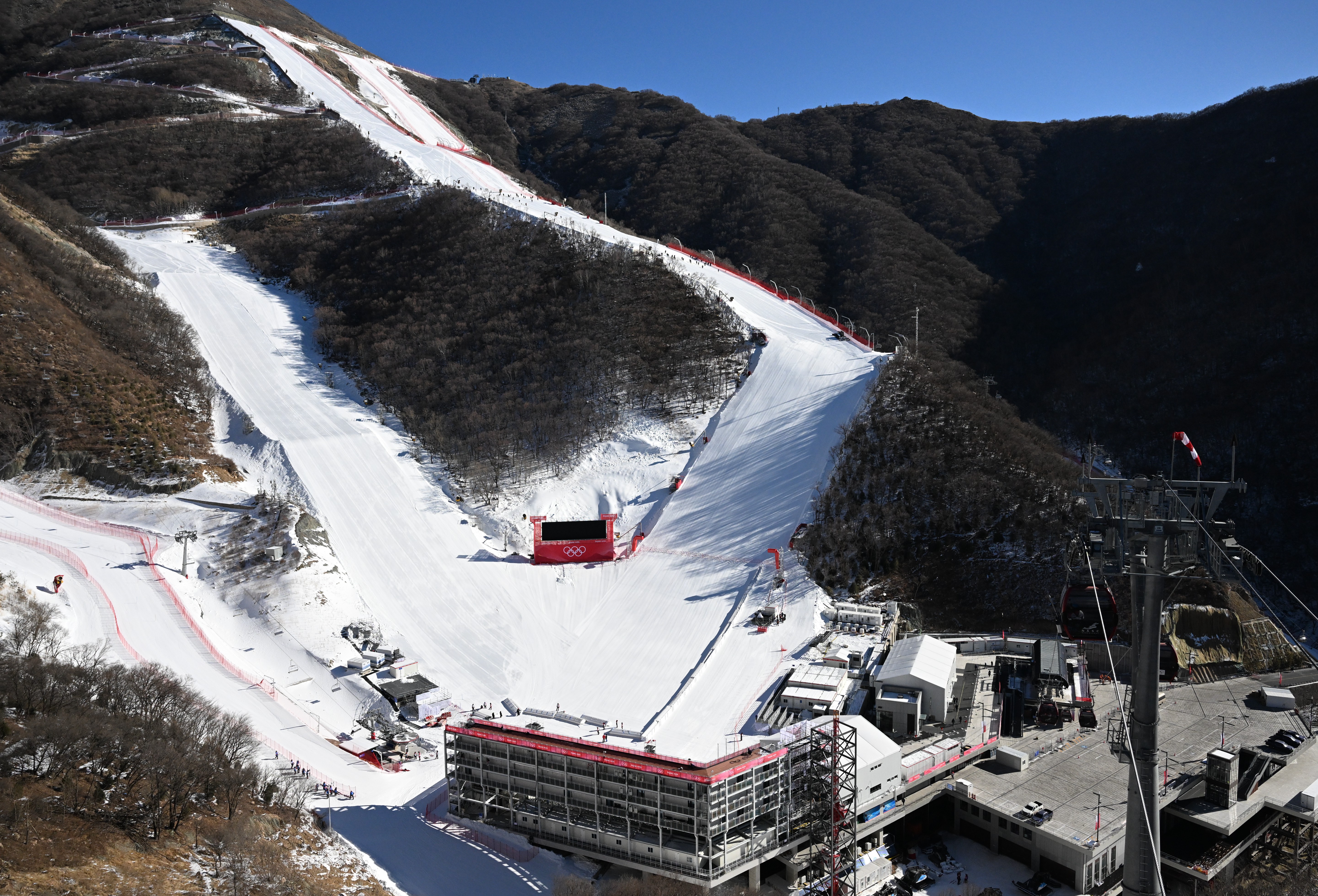 北京国家高山滑雪中心图片