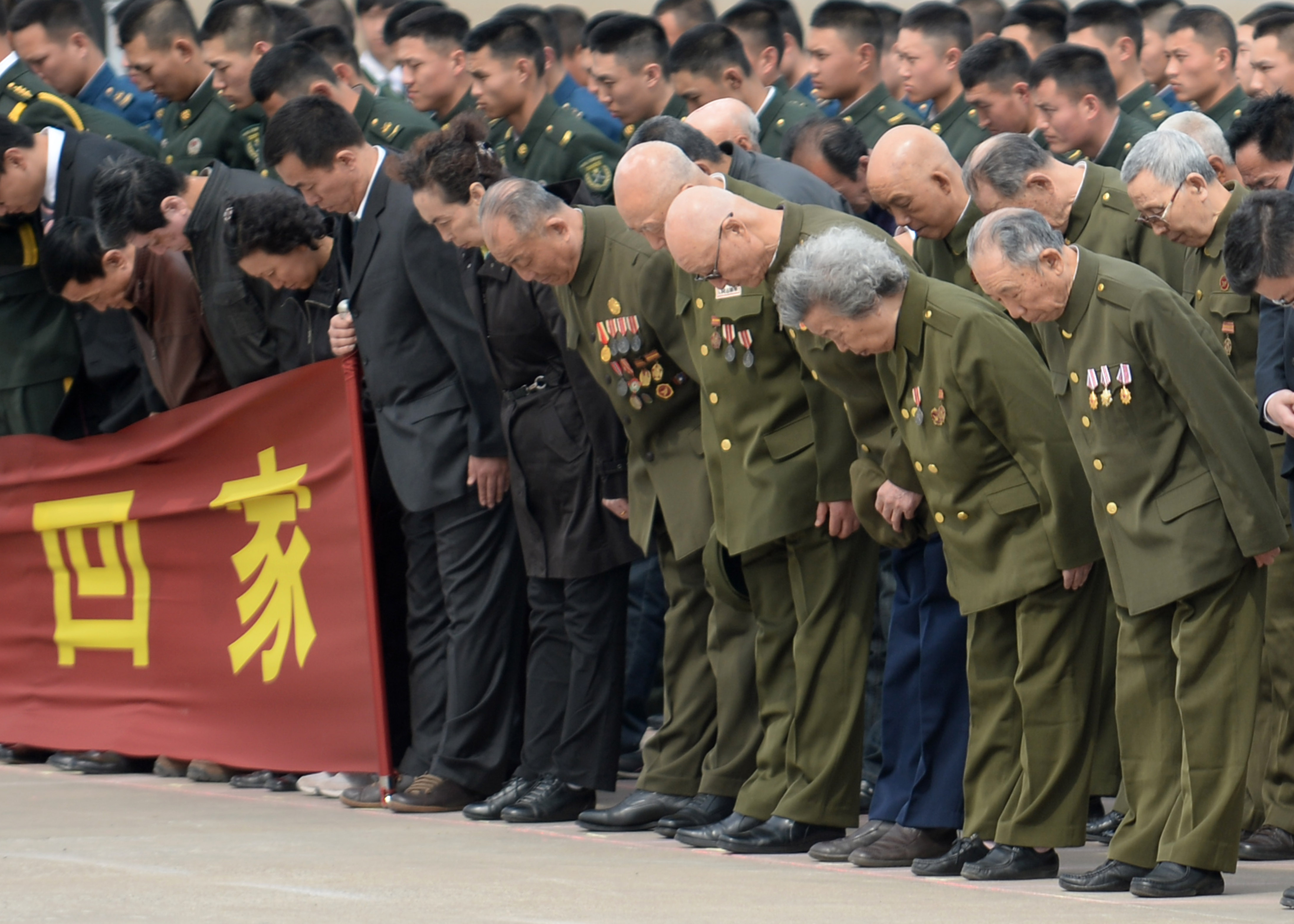 河南志愿军烈士寻亲图片