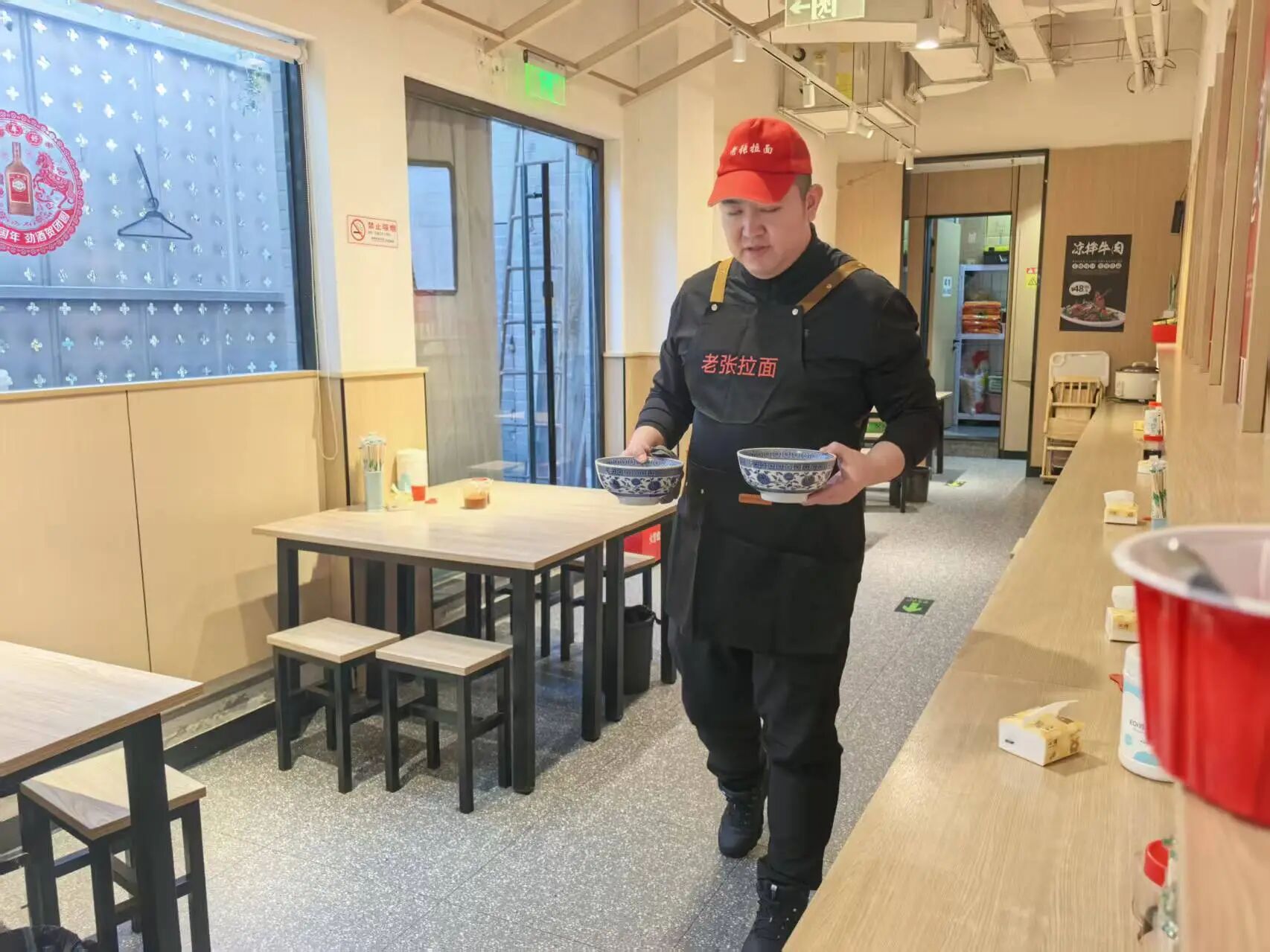 北京有家“老张拉面”：有困难，免费吃面！