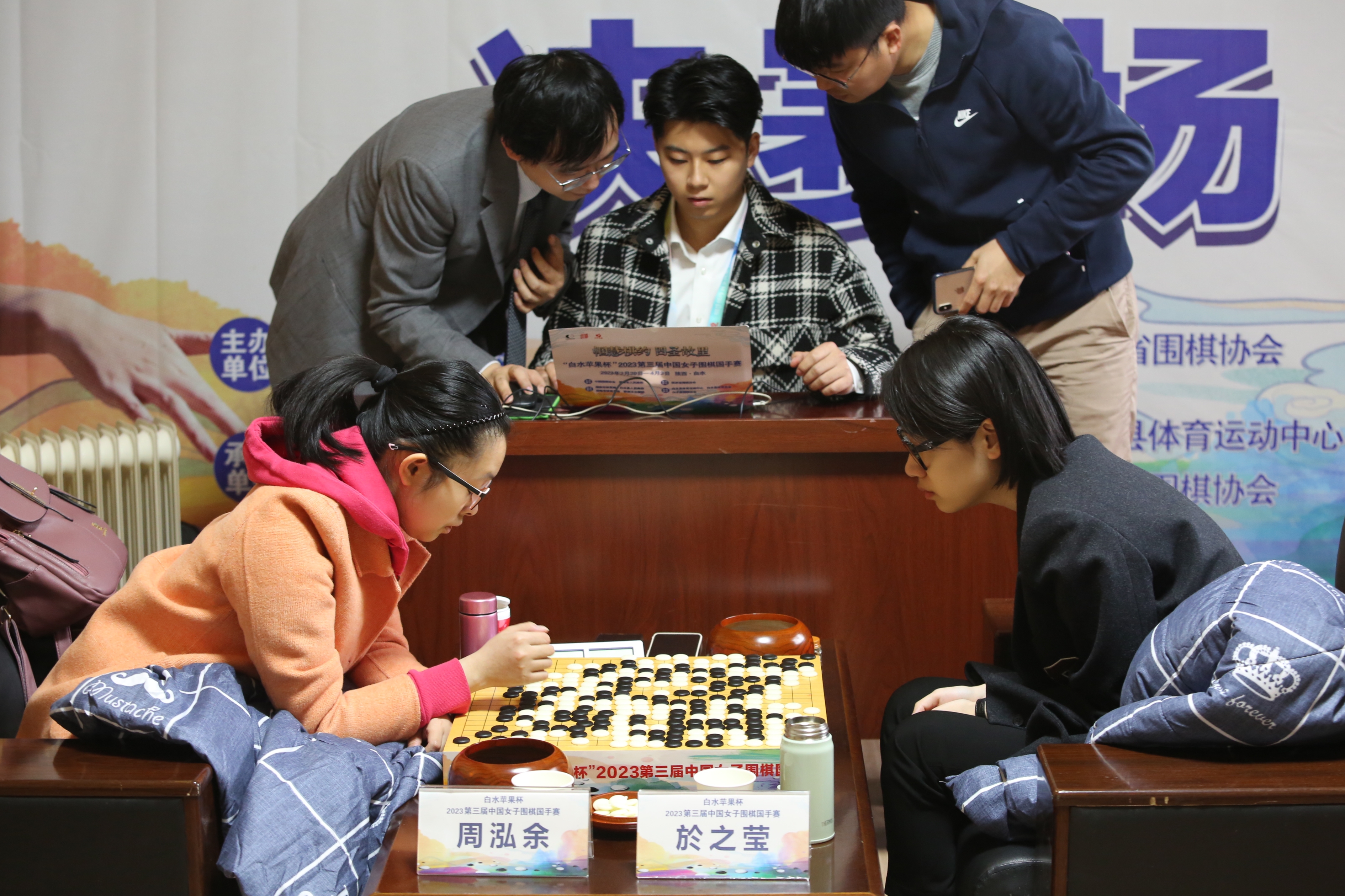 中国女子围棋国手赛於之莹夺冠