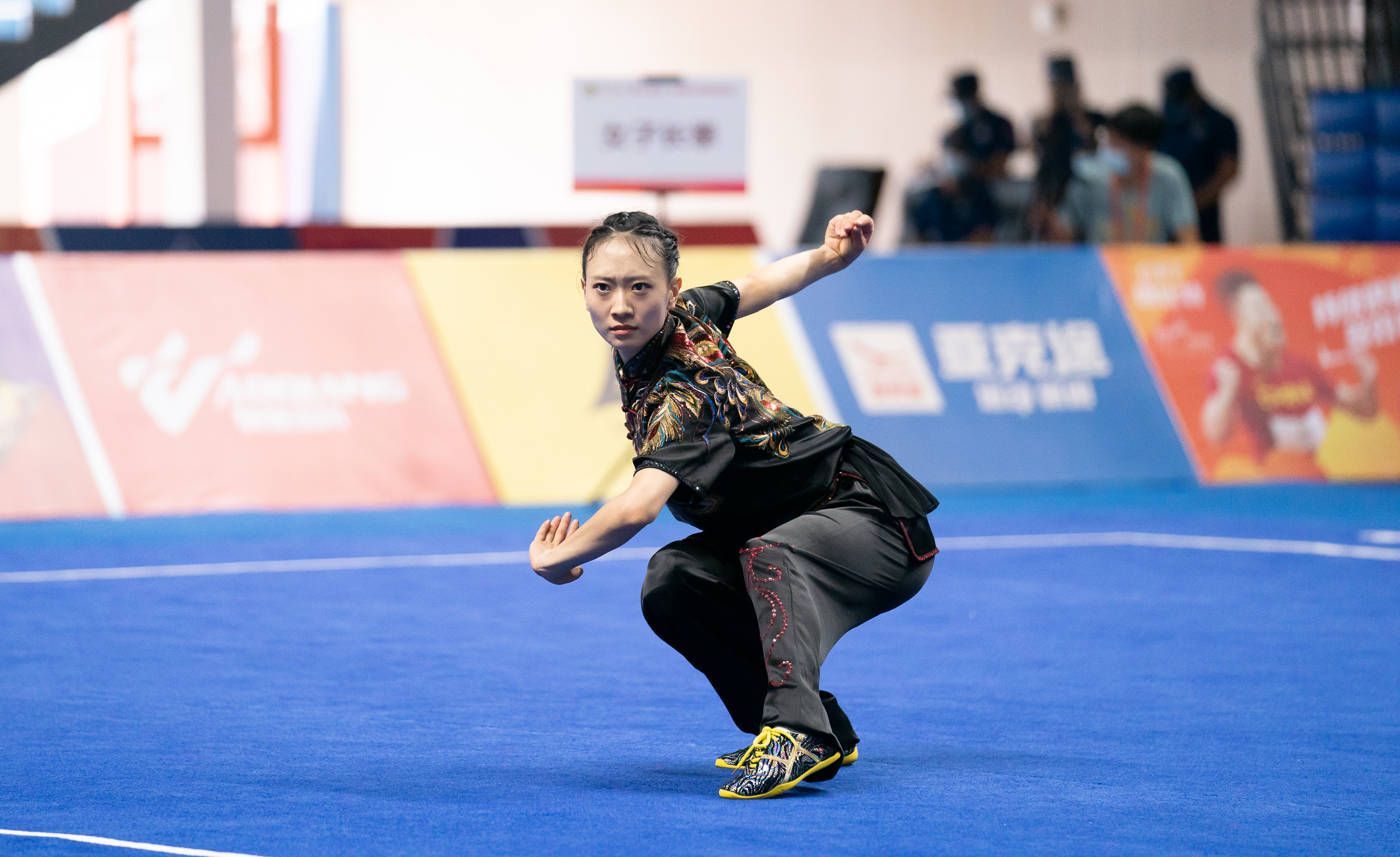 全国武术套路锦标赛山西选手姚洋独得两金