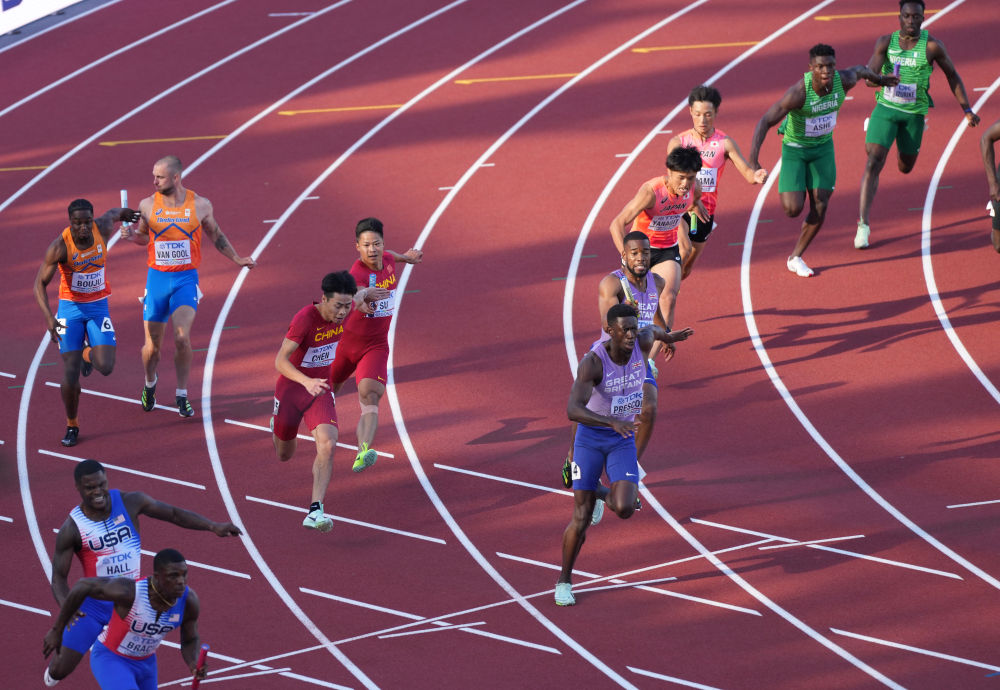 田径世锦赛4x100米接力中国男女队均无缘决赛
