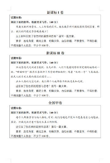 轉(zhuǎn)存收藏！#2024高考作文題匯總#