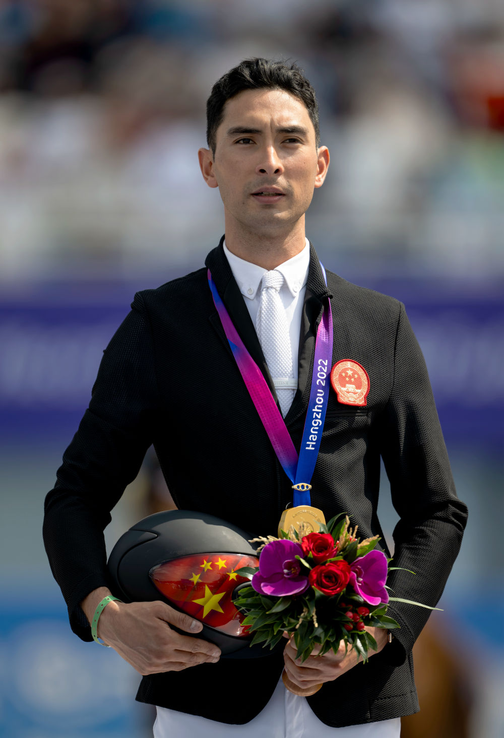 杭州亚运会丨华天夺得马术三项赛个人赛冠军