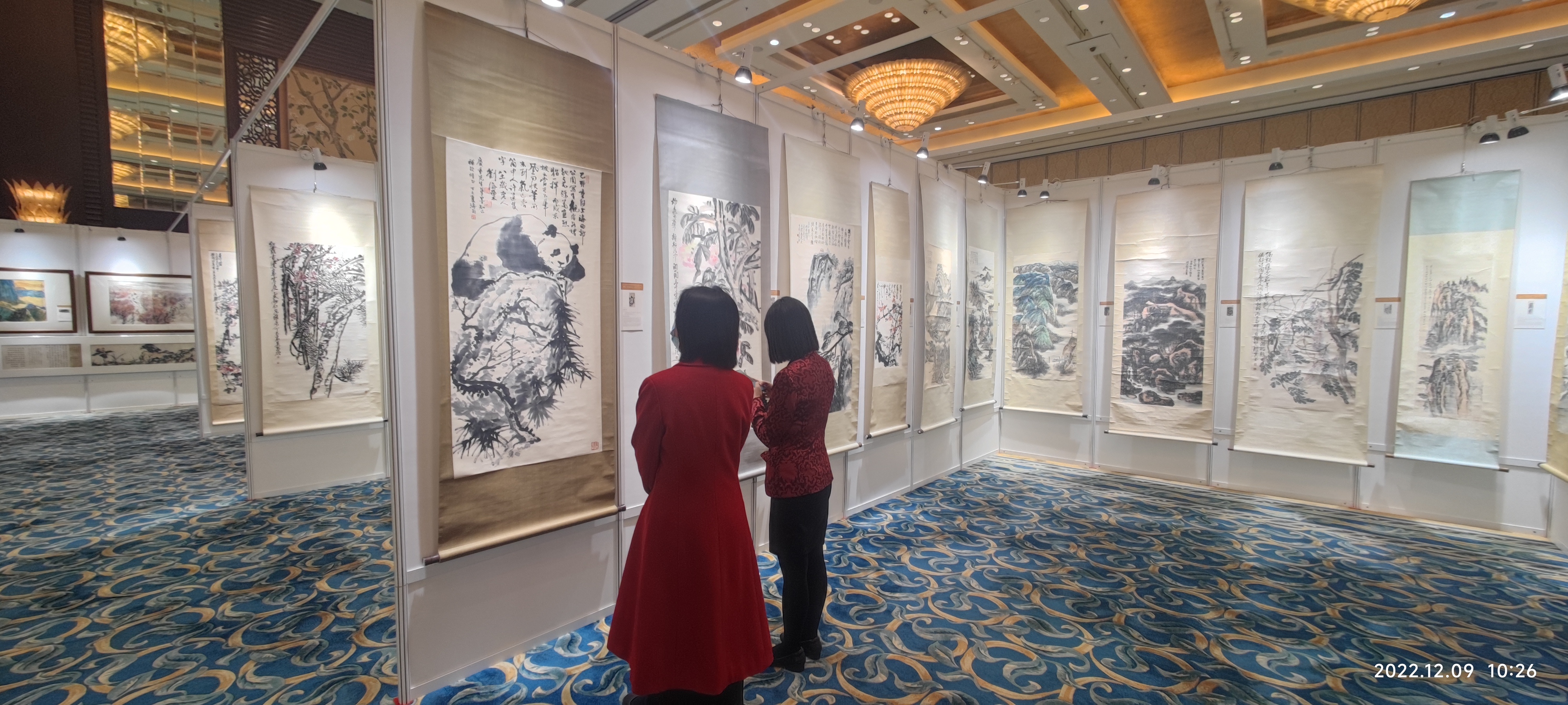 张大千齐白石徐悲鸿潘天寿傅抱石等国画大师真迹亮相成都