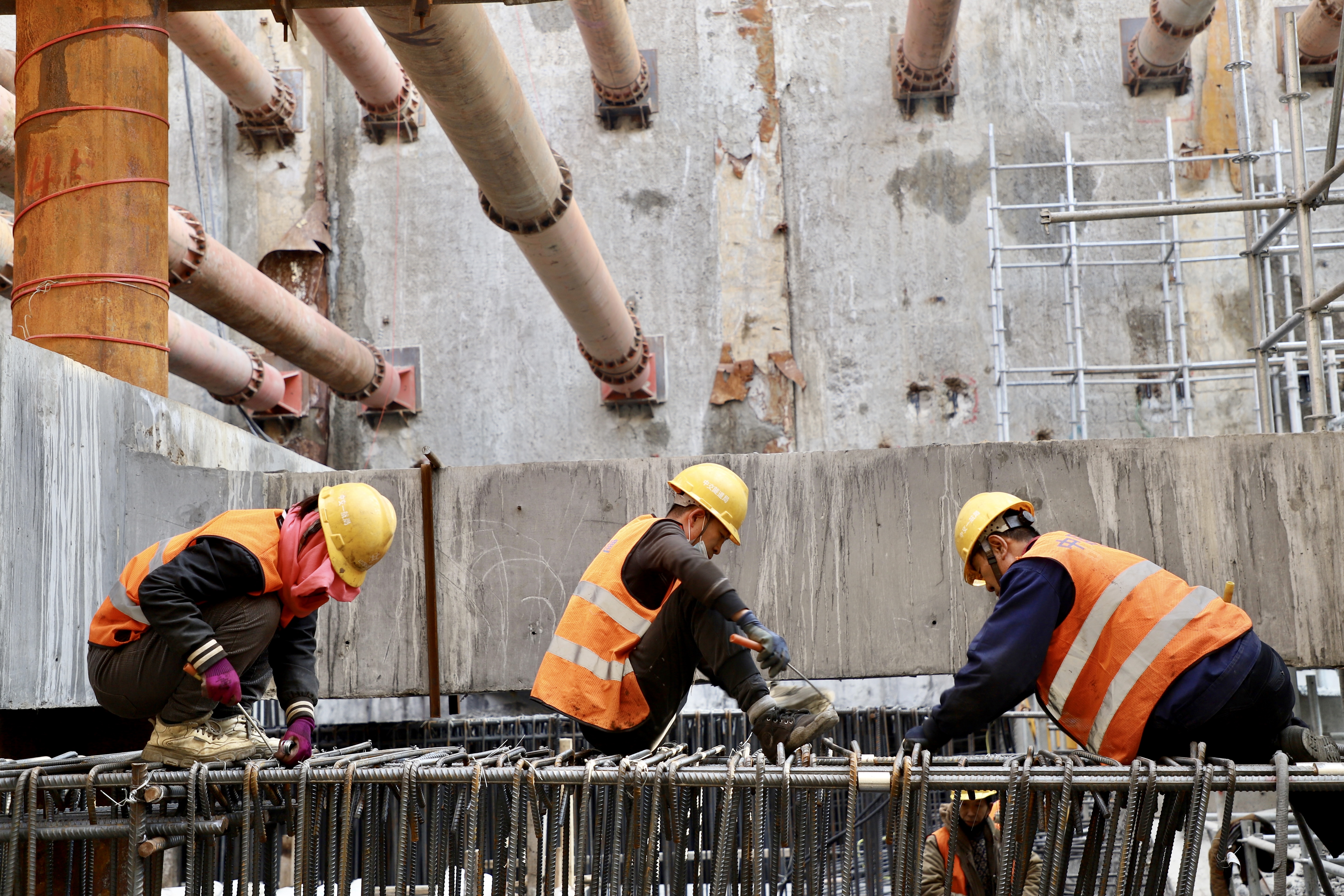 探访哈尔滨地铁3号线施工现场