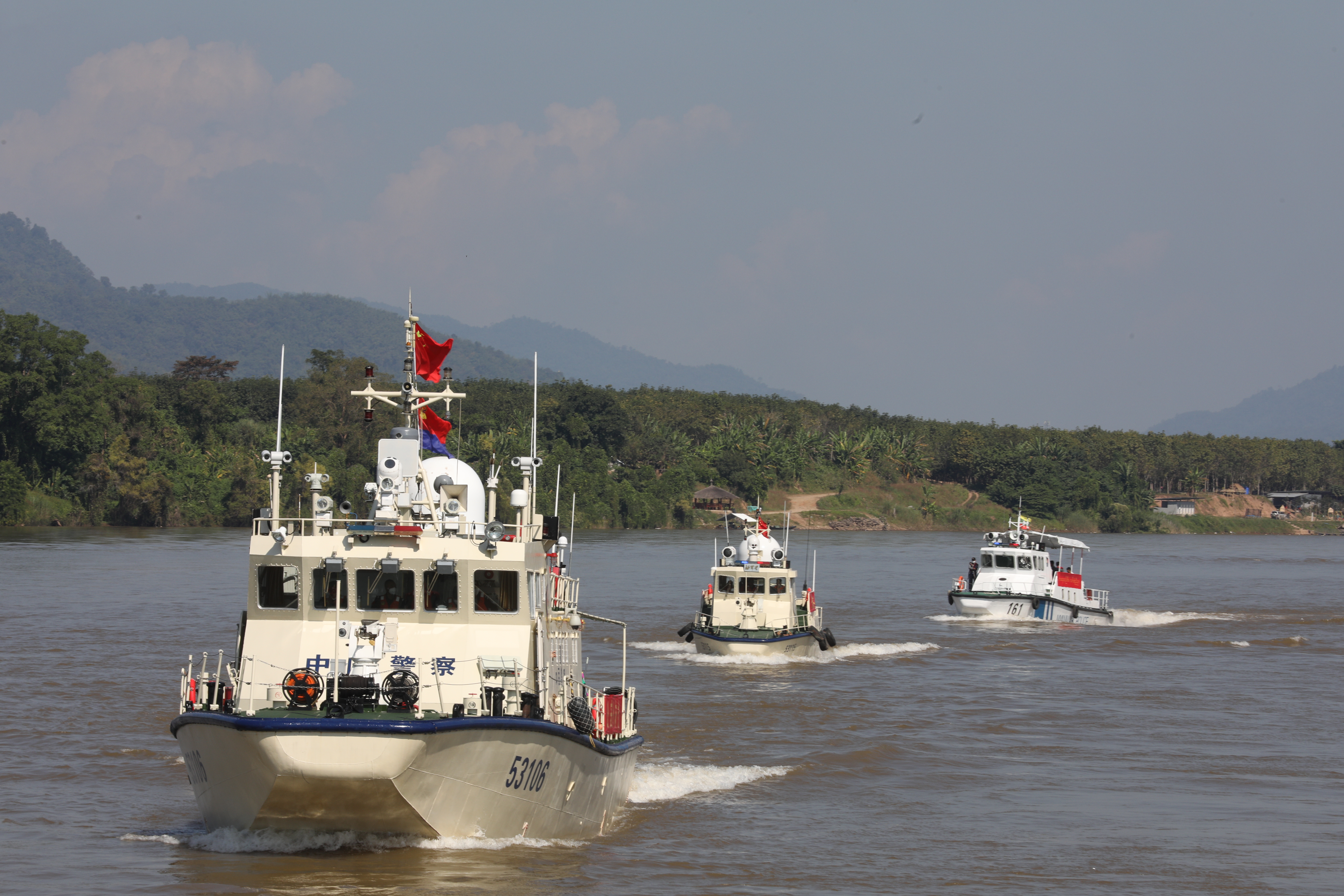 中老缅泰湄公河联合巡逻执法行动2021年缴毒逾34吨