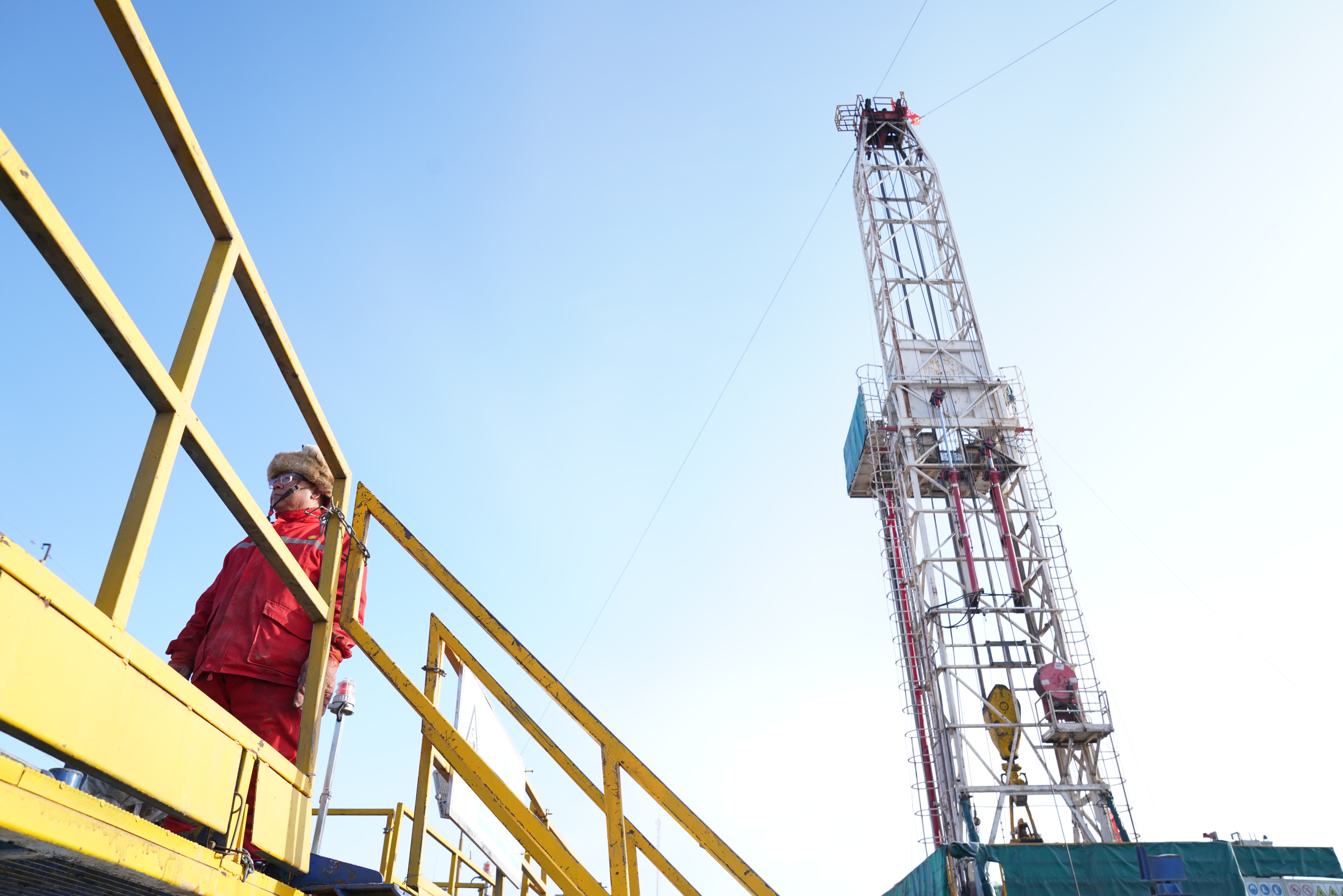 在极寒中为国加油探访大庆油田1205钻井队