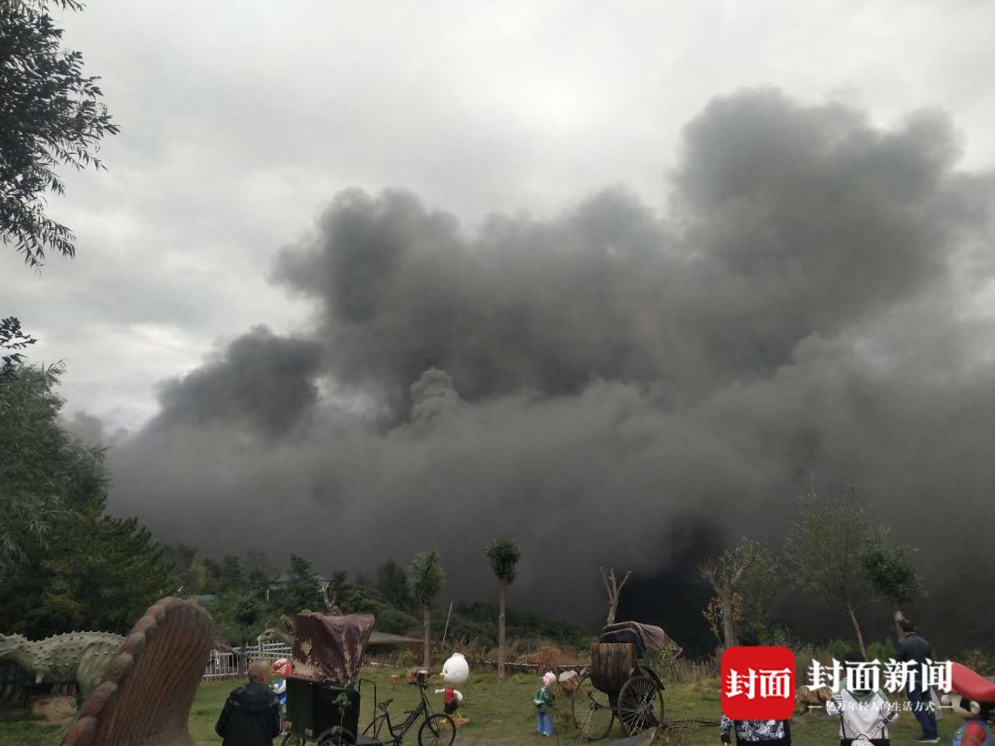 山西太原台骀山景区发生火灾致13人遇难 消防通报救援细节-大河新闻