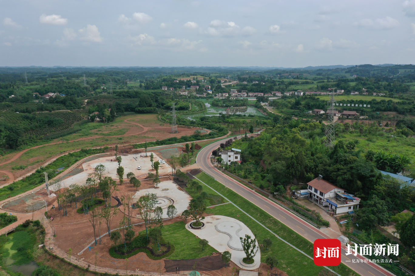 农村产业融合发展的乐至样板:荒村变出"五彩林乡" 公园建在村民家门口
